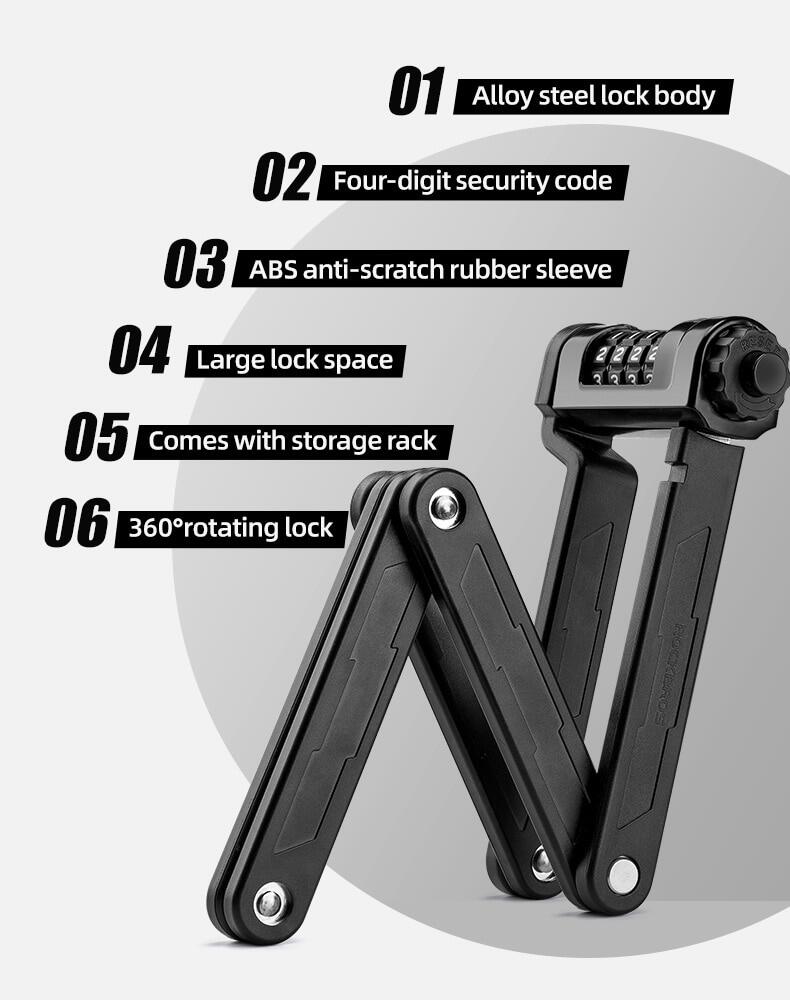 ROCKBROS Bike Lock - Image 17