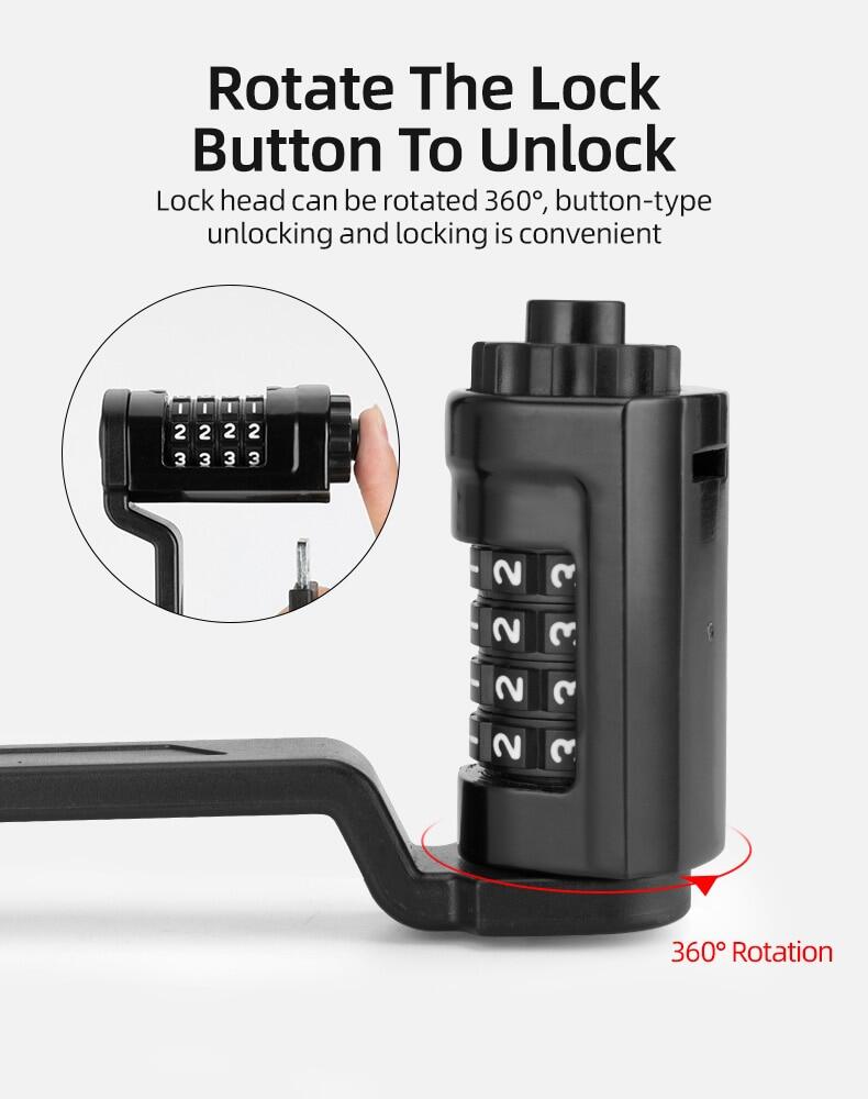 ROCKBROS Bike Lock - Image 7