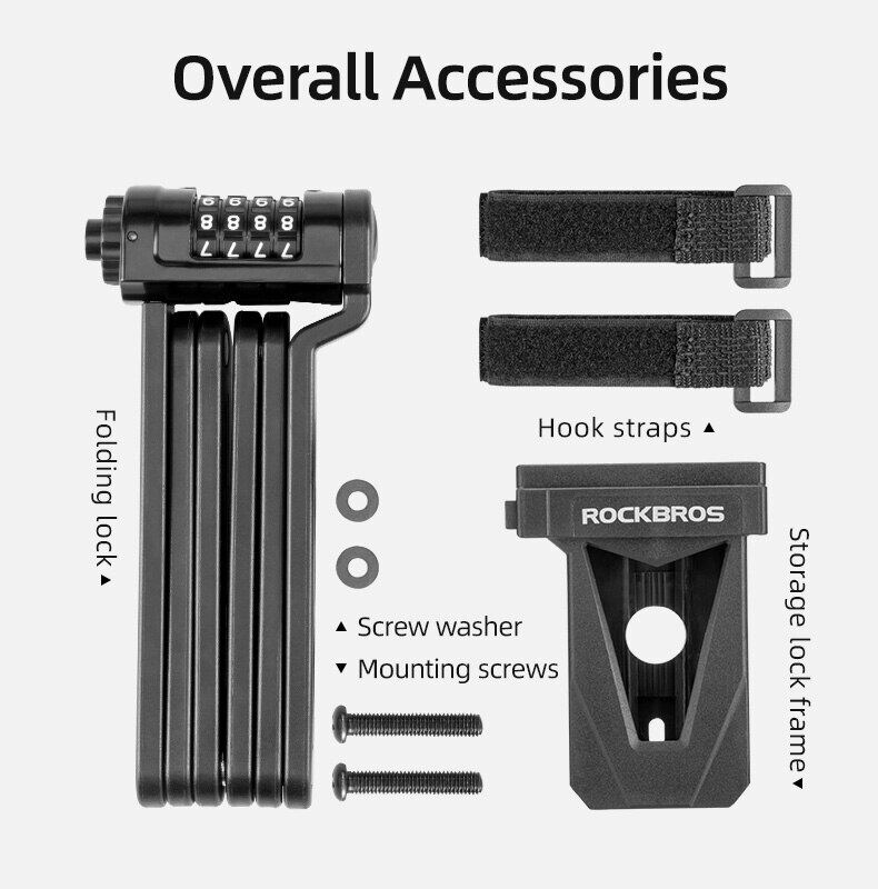 ROCKBROS Bike Lock - Image 22